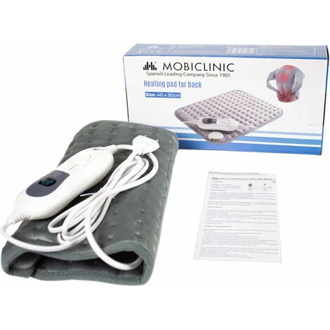 Coussin Chauffant | 40x30 Cm | 3 Niveaux De Chaleur | Arrêt Automatique | Mobiclinic 4 Coussin Chauffant | 40x30 Cm | 3 Niveaux De Chaleur | Arrêt Automatique | Mobiclinic – Image 2