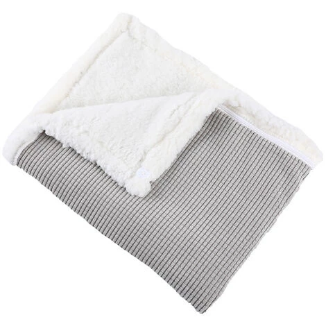 THSINDE Couverture Électrique Couverture Chauffante, Norme Européenne Grise 60*80cm 5 THSINDE Couverture Électrique Couverture Chauffante, Norme Européenne Grise 60*80cm – Image 3