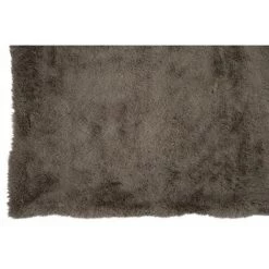 DANSMAMAISON Plaid Cutie Polyester Gris Souris - L 180 X L 130 X H 4 Cm - Gris -Plaid et couverture Soldes 46775761 3