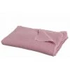DANSMAMAISON Plaid Delave Lin Vieux Rose - L 200 X L 150 X H 0,5 Cm - Rose -Plaid et couverture Soldes 46776750 1