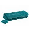 DANSMAMAISON Plaid Fayola Coton Turquoise - L 180 X L 130 X H 0,5 Cm - Bleu -Plaid et couverture Soldes 46776767 1