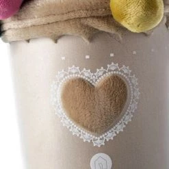 YESDEKO Plaid Polaire Uni Taupe 130x160cm Manon -Plaid et couverture Soldes 47158117 4