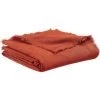 MILIBOO Plaid En Lin Terracotta 130 X 180 Cm LINEN -Plaid et couverture Soldes 47181778 1