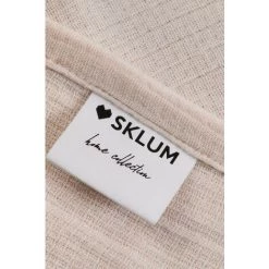 Plaid En Coton Isbe SKLUM Coton - Beige Crème 11 Plaid En Coton Isbe SKLUM Coton - Beige Crème -Plaid et couverture Soldes 47310063 5
