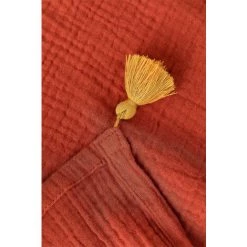 Couverture Plaid En Coton Danika SKLUM Coton - Terracota 8 Couverture Plaid En Coton Danika SKLUM Coton - Terracota -Plaid et couverture Soldes 47663683 3