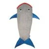 SUPERMARKET Couverture En Forme De Requin - En Double Polaire - Sac De Couchage - Confortable Et Douillet - Pour Canapé, Lit, Salon - Cadeau Pour Enfants Et Adolescents,Superma -Plaid et couverture Soldes 47849064 1