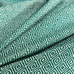 Jeté De Lit Couverture Couvre-lit Décorative Canapé Jeter Canapé Couverture Gland Plaids Frange Tapis à La Mode Mignon Motif Du Losange Triomphe (120 X 200 Cm, Vert Matcha) -Plaid et couverture Soldes 47852540 3