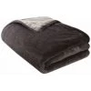 RIDEAUDISCOUNT Plaid Fouta Jeté De Lit 120 X 150 Cm Polaire Aspect Fourrure Toucher Doux Uni Gris - Gris 1 RIDEAUDISCOUNT Plaid Fouta Jeté De Lit 120 X 150 Cm Polaire Aspect Fourrure Toucher Doux Uni Gris - Gris -Plaid et couverture Soldes 47894137 1