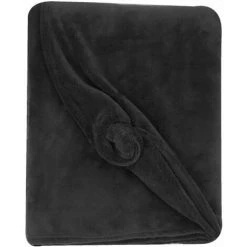 RIDEAUDISCOUNT Plaid Polaire 150 X 200 Cm Grande Taille Tout Doux Gris Foncé - Gris 10 RIDEAUDISCOUNT Plaid Polaire 150 X 200 Cm Grande Taille Tout Doux Gris Foncé - Gris -Plaid et couverture Soldes 48216099 4