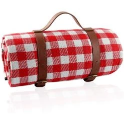 TINOR Couverture De Pique-Niques, Tapis De Pique-Nique,150X200CM Couverture Picnique, Couverture De Plage Anti Sable, Grande Pliable Portable Tapis De Plage Imperméable, Pour Jardin Camping Plage