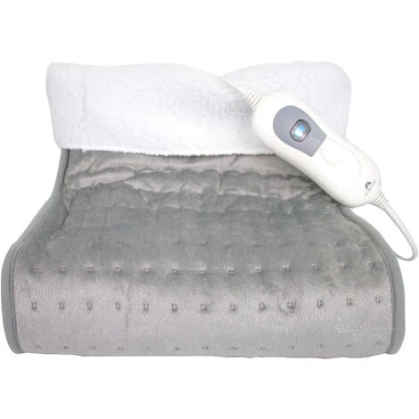 Chauffe-pieds électrique | Laine Et Polaire | 30x30x24 Cm | Gris : Mobiclinic 4 Chauffe-pieds électrique | Laine Et Polaire | 30x30x24 Cm | Gris : Mobiclinic – Image 2