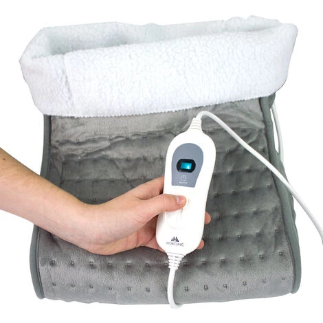 Chauffe-pieds électrique | Laine Et Polaire | 30x30x24 Cm | Gris : Mobiclinic 5 Chauffe-pieds électrique | Laine Et Polaire | 30x30x24 Cm | Gris : Mobiclinic – Image 3