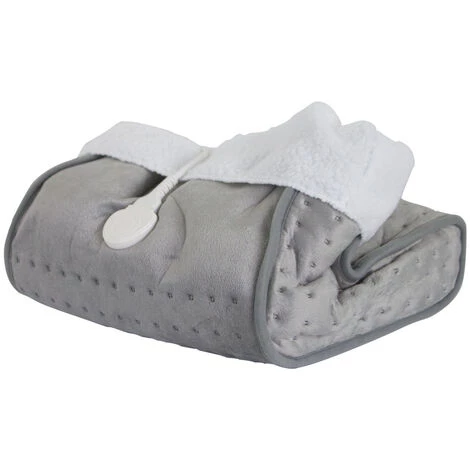 Chauffe-pieds électrique | Laine Et Polaire | 30x30x24 Cm | Gris : Mobiclinic 6 Chauffe-pieds électrique | Laine Et Polaire | 30x30x24 Cm | Gris : Mobiclinic – Image 4