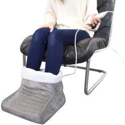 Chauffe-pieds électrique | Laine Et Polaire | 30x30x24 Cm | Gris : Mobiclinic 11 Chauffe-pieds électrique | Laine Et Polaire | 30x30x24 Cm | Gris : Mobiclinic -Plaid et couverture Soldes 49195051 5