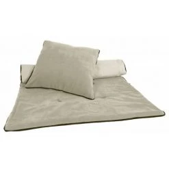 Chemin De Lit Velours "Isilde" Vent Du Sud - Lin - 80 X 200 Cm