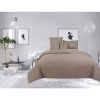 UNIVERS DECOR Couvre Lit Boutis Matelassé 4 Pièces Uni "piquage Carreaux" Taupe - Taupe 2 UNIVERS DECOR Couvre Lit Boutis Matelassé 4 Pièces Uni "piquage Carreaux" Taupe - Taupe -Plaid et couverture Soldes 49305574 1