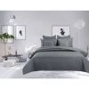 UNIVERS DECOR Couvre Lit Boutis 7 Pièces Uni "piquage Métro" Acier - Anthracite 2 UNIVERS DECOR Couvre Lit Boutis 7 Pièces Uni "piquage Métro" Acier - Anthracite -Plaid et couverture Soldes 49306014 1