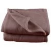 POYET MOTTE Couverture Polaire 180 X 220 Cm Chocolat - Marron 2 POYET MOTTE Couverture Polaire 180 X 220 Cm Chocolat - Marron -Plaid et couverture Soldes 49306755 1