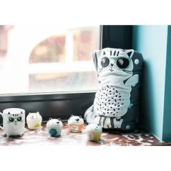 Amadeus - Plaid Gris Chat 100x75 Cm - Gris