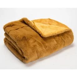 Amadeus - Plaid Luxe Marron 170x240 - Marron