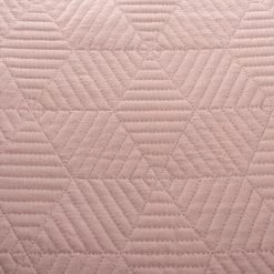 LOLA HOME Couvre-lit Bouti Géométrique Rose Nordique En Microfibre Pour Lit 105 Cm 8 LOLA HOME Couvre-lit Bouti Géométrique Rose Nordique En Microfibre Pour Lit 105 Cm -Plaid et couverture Soldes 50058253 3