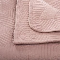 LOLA HOME Couvre-lit Bouti Géométrique Rose Nordique En Microfibre Pour Lit 105 Cm 9 LOLA HOME Couvre-lit Bouti Géométrique Rose Nordique En Microfibre Pour Lit 105 Cm -Plaid et couverture Soldes 50058253 4