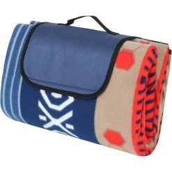 FURCHEN Couverture De Pique-Nique, Pliable Et Imperméable, Couverture Tapis Portable, Pour Camping, Voyage, Plage, Jardin, Grand Tapis De Plage, à 4 à 8 Personnes, 200 X 200 Cm, Jaune Et Vert