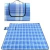 BEARSU Beach Blanket, Couverture Tapis De Pique-Nique, 200×200cm Grand Tapis De Plage, Imperméable Pliable Couverture Composée De Trois Couches Et Avec Poignée,pour Camping,Voyage,Plage,Jardin Nappe -Plaid et couverture Soldes 50323385 1