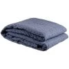 LOLA HOME Couette Bouti Géométrique Bleue En Tissu Microfibre Pour Lit 105 Cm -Plaid et couverture Soldes 50735945 1