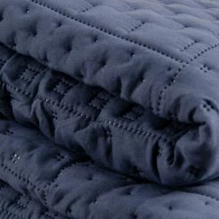 LOLA HOME Couette Bouti Géométrique Bleue En Tissu Microfibre Pour Lit 105 Cm 6 LOLA HOME Couette Bouti Géométrique Bleue En Tissu Microfibre Pour Lit 105 Cm -Plaid et couverture Soldes 50735945 2