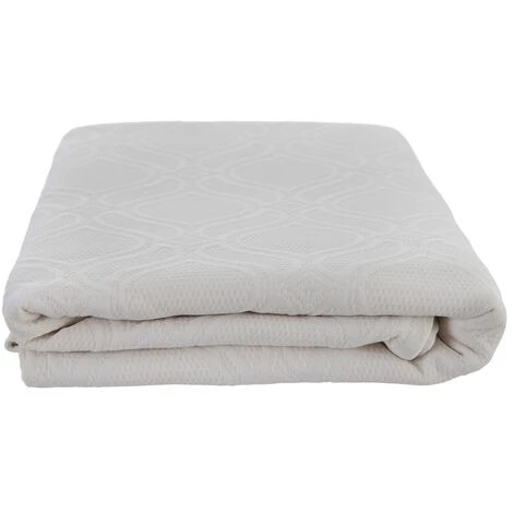 LOLAHOME Housse De Couette Beige Avec Texture Coton Et Polyester Pour Lit De 150 Cm 4 LOLAHOME Housse De Couette Beige Avec Texture Coton Et Polyester Pour Lit De 150 Cm – Image 2