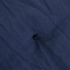 LOLA HOME Housse De Couette Brodée De Pois En Microfibre Bleue Pour Lit De 135 Cm -Plaid et couverture Soldes 50736203 2