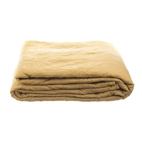 LOLAHOME Housse De Couette Bouti Tapissé En Microfibre Moutarde Classique Pour Lit 105 Cm 4 LOLAHOME Housse De Couette Bouti Tapissé En Microfibre Moutarde Classique Pour Lit 105 Cm – Image 2