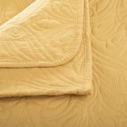 LOLAHOME Housse De Couette Bouti Tapissé En Microfibre Moutarde Classique Pour Lit 105 Cm 9 LOLAHOME Housse De Couette Bouti Tapissé En Microfibre Moutarde Classique Pour Lit 105 Cm -Plaid et couverture Soldes 50736752 4