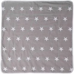 ROBA Couverture Bébé Velours Little Stars 80x80 Cm - Gris -Plaid et couverture Soldes 51210235 2