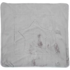 ROBA Couverture Bébé Velours Little Stars 80x80 Cm - Gris -Plaid et couverture Soldes 51210235 3