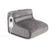 TODECO Chauffe-pieds, électrique Des Pieds Avec 3 Niveaux De Température, Pour Une Pointure Maximale De 46, Gris -Plaid et couverture Soldes 51281131 1