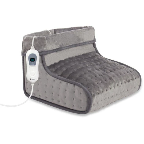 TODECO Chauffe-pieds, électrique Des Pieds Avec 3 Niveaux De Température, Pour Une Pointure Maximale De 46, Gris 3 TODECO Chauffe-pieds, électrique Des Pieds Avec 3 Niveaux De Température, Pour Une Pointure Maximale De 46, Gris