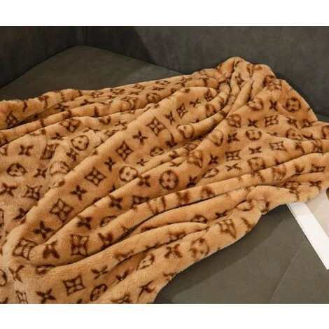 GroupM Couverture De Sieste En Polaire De Cristal Couverture De Canapé Double Serviette De Bureau Couette Couverture De Climatisation (130 * 160CM) 6 GroupM Couverture De Sieste En Polaire De Cristal Couverture De Canapé Double Serviette De Bureau Couette Couverture De Climatisation (130 * 160CM) – Image 4