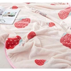 GroupM Couverture D'hiver Double Rembourré Épaissie Bande Dessinée Flanelle Couverture Coral Fleece (150*200CM) -Plaid et couverture Soldes 51323178 4