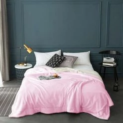 ZHUOXUAN Plaid Couverture Polaire Rose Couverture De Lit Douce Et Chaude Plaid Jeté De Canapé Flanelle 10 ZHUOXUAN Plaid Couverture Polaire Rose Couverture De Lit Douce Et Chaude Plaid Jeté De Canapé Flanelle -Plaid et couverture Soldes 51456231 4