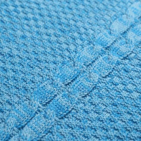 LITZEE Tricot Queue De Sirène, Couverture, Doux Et Chaud. Sac De Couchage, Couverture Queues De Sirènes, Cadeau - Light Blue 7 LITZEE Tricot Queue De Sirène, Couverture, Doux Et Chaud. Sac De Couchage, Couverture Queues De Sirènes, Cadeau - Light Blue – Image 5