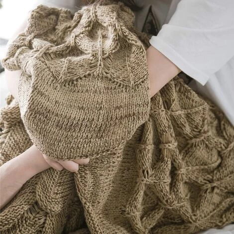 LITZEE Couverture De Queue De Sirène, Toutes Les Saisons Chaude Couverture De Lit Canapé Couette Salon Sac De Couchage Pour Enfants Et Adultes, écailles De Poisson, 190 X 90 Cm - Marron 5 LITZEE Couverture De Queue De Sirène, Toutes Les Saisons Chaude Couverture De Lit Canapé Couette Salon Sac De Couchage Pour Enfants Et Adultes, écailles De Poisson, 190 X 90 Cm - Marron – Image 3