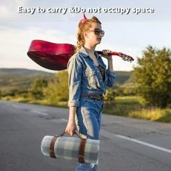 DECKON Esportic Couverture De Pique-Niques, Tapis De Pique-Nique,150X200CM Couverture Picnique, Couverture De Plage Anti Sable, Grande Pliable -Plaid et couverture Soldes 51585779 5