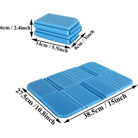 Tapis De Siège Pliant,Betterlife 3 Pièces Tapis De Coussin De Siège Pliable, Tapis De Siège XPE, XPE Pliable Étanche Thermique Léger Coussin Pour Extérieur, Camping, Pique-Nique Dans Le Parc 4 Tapis De Siège Pliant,Betterlife 3 Pièces Tapis De Coussin De Siège Pliable, Tapis De Siège XPE, XPE Pliable Étanche Thermique Léger Coussin Pour Extérieur, Camping, Pique-Nique Dans Le Parc – Image 2
