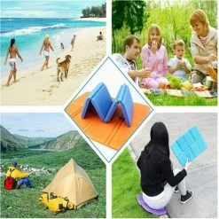 Tapis De Siège Pliant,Betterlife 3 Pièces Tapis De Coussin De Siège Pliable, Tapis De Siège XPE, XPE Pliable Étanche Thermique Léger Coussin Pour Extérieur, Camping, Pique-Nique Dans Le Parc 10 Tapis De Siège Pliant,Betterlife 3 Pièces Tapis De Coussin De Siège Pliable, Tapis De Siège XPE, XPE Pliable Étanche Thermique Léger Coussin Pour Extérieur, Camping, Pique-Nique Dans Le Parc -Plaid et couverture Soldes 51645196 4