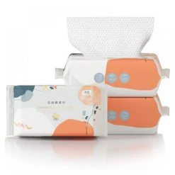 THSINDE Lingettes Faciales Jetables, Lingettes Sèches En Coton PTN, Mouchoirs En Coton, 100 % Coton, Lingettes De MaquillageRoll Bucket/Bleu Clair- (Sac Cadeau Avec Cordon) 10 THSINDE Lingettes Faciales Jetables, Lingettes Sèches En Coton PTN, Mouchoirs En Coton, 100 % Coton, Lingettes De MaquillageRoll Bucket/Bleu Clair- (Sac Cadeau Avec Cordon) -Plaid et couverture Soldes 51777966 4