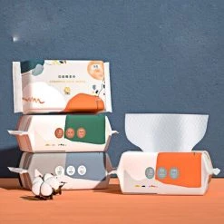 THSINDE Lingettes Faciales Jetables, Lingettes Sèches En Coton PTN, Mouchoirs En Coton, 100 % Coton, Lingettes De MaquillageRoll Bucket/Bleu Foncé- (Sac Cadeau Avec Cordon) 11 THSINDE Lingettes Faciales Jetables, Lingettes Sèches En Coton PTN, Mouchoirs En Coton, 100 % Coton, Lingettes De MaquillageRoll Bucket/Bleu Foncé- (Sac Cadeau Avec Cordon) -Plaid et couverture Soldes 51777967 5