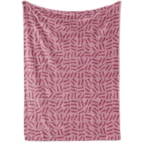 HOMEMANIA Couverture Free - Plaid - Pour Canape, Lit, Chambre -Rose En Microfibre, 120 X 160 Cm 4 HOMEMANIA Couverture Free - Plaid - Pour Canape, Lit, Chambre -Rose En Microfibre, 120 X 160 Cm – Image 2