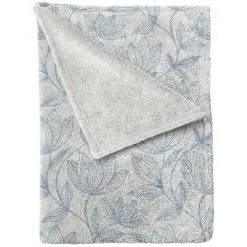 HOME MANIA Couverture Tender Light - Plaid - Pour Canape, Lit, Chambre -Gris En Microfibre, 150 X 200 Cm